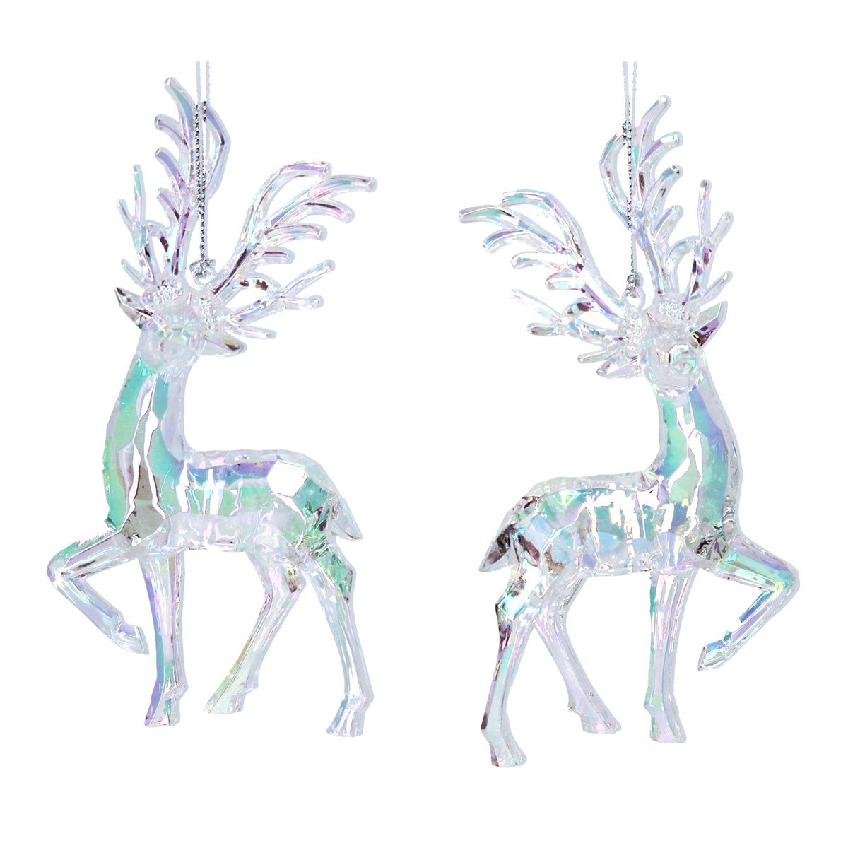 Christmas Iridescent Reindeer Dec by Gisela Graham